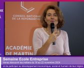 Renforcer les liens entre École et Entreprise : le discours de Nathalie MONS