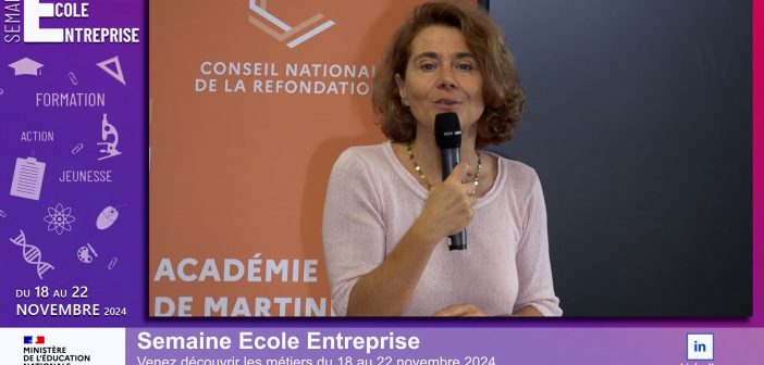 Renforcer les liens entre École et Entreprise : le discours de Nathalie MONS